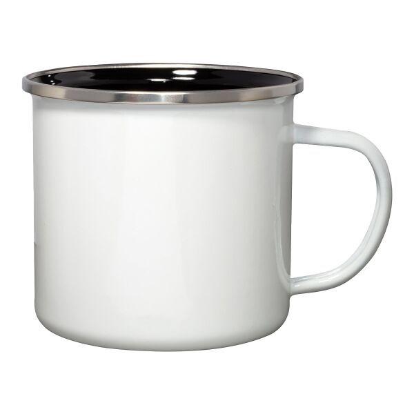 16.9oz Iron And Stainless Steel Log Cabin Mug Thumbnail